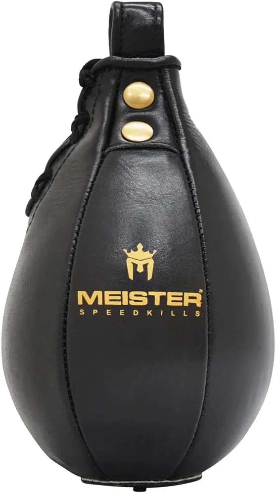 Meister SpeedKills Leather Speed Bag with Lightweight Latex Bladder
