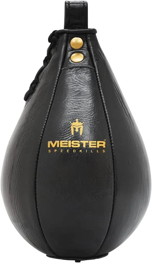 Meister SpeedKills Leather Speed Bag with Lightweight Latex Bladder