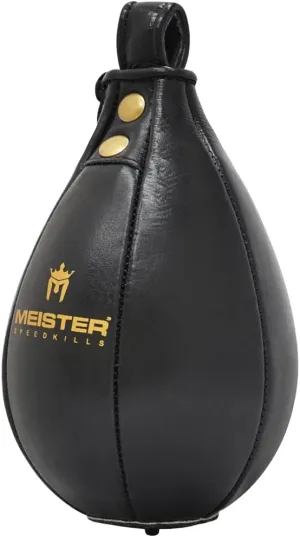 Meister SpeedKills Leather Speed Bag with Lightweight Latex Bladder