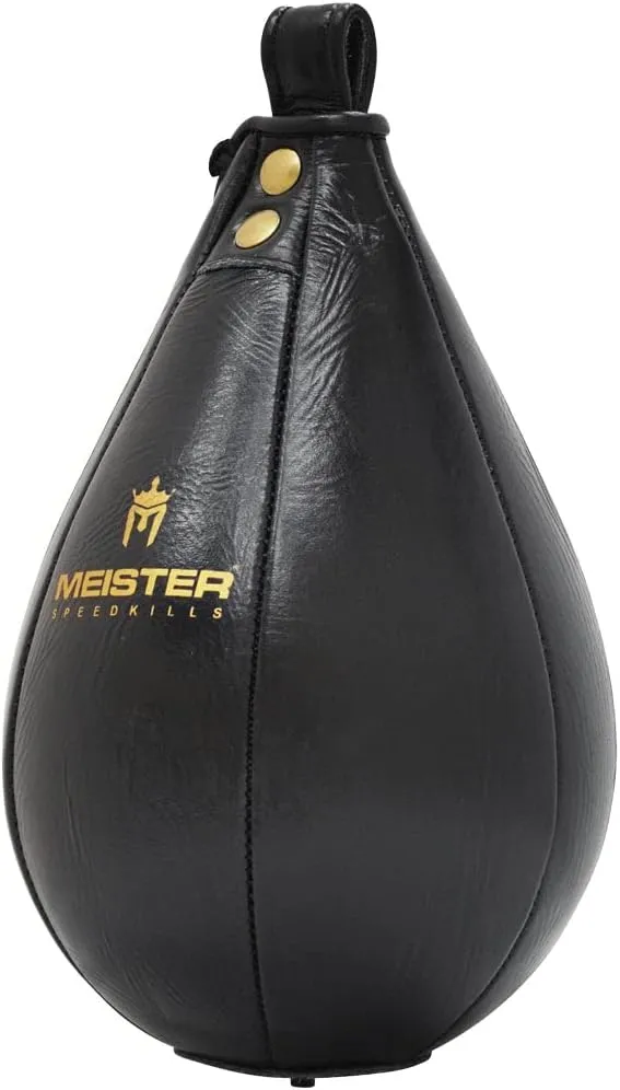 Meister SpeedKills Leather Speed Bag with Lightweight Latex Bladder