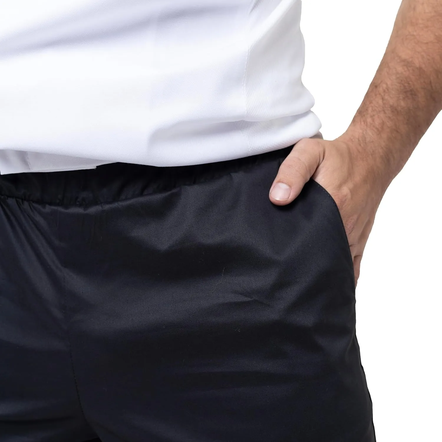 Men's Chef Pants, Big and Tall Chef Pants for Men, Black Cargo Kitchen Work Wear, Set with Storage Bag