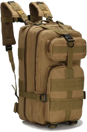 Men’s Waterproof Outdoor Shoulder Bag, High-Capacity Hiking Travel pack with Padded Straps
