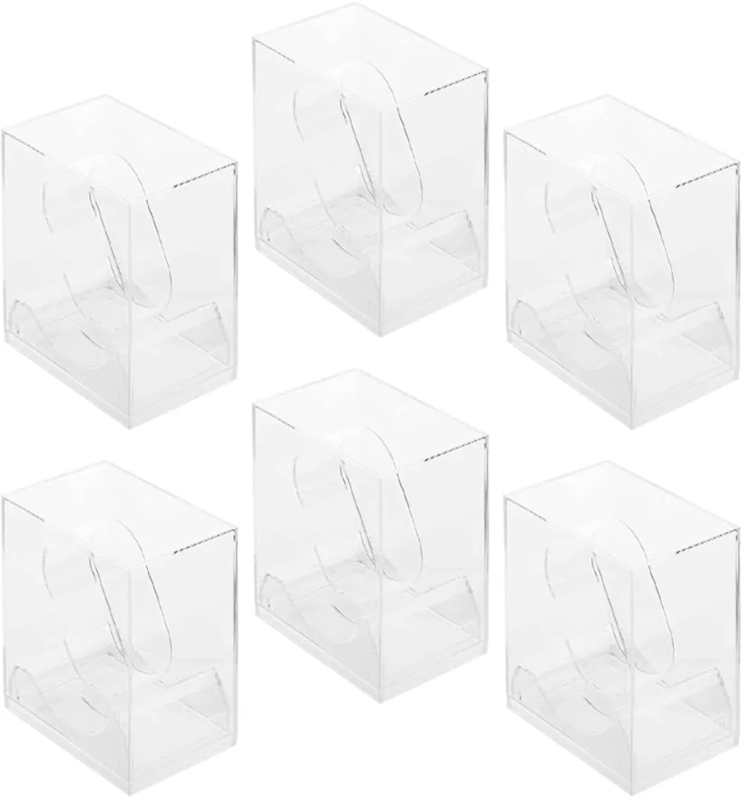 Mens Wrist Watch Case Storage Square Box Watch Display Stand Delicate Holder