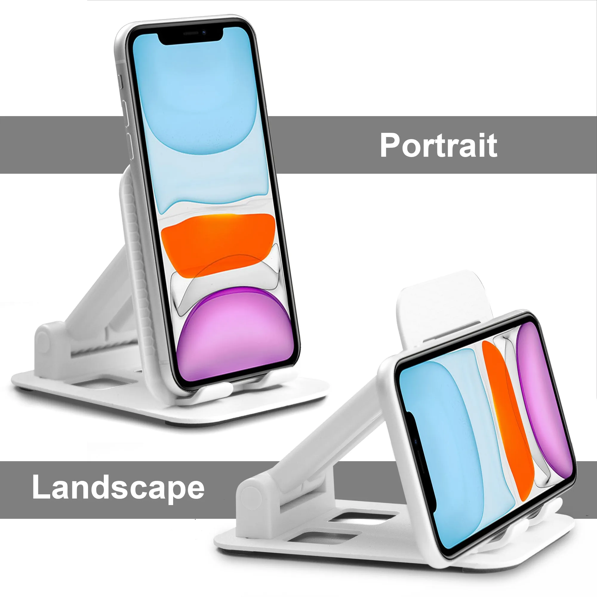 Metal Adjustable Mobile Phone Foldable Holder Stand