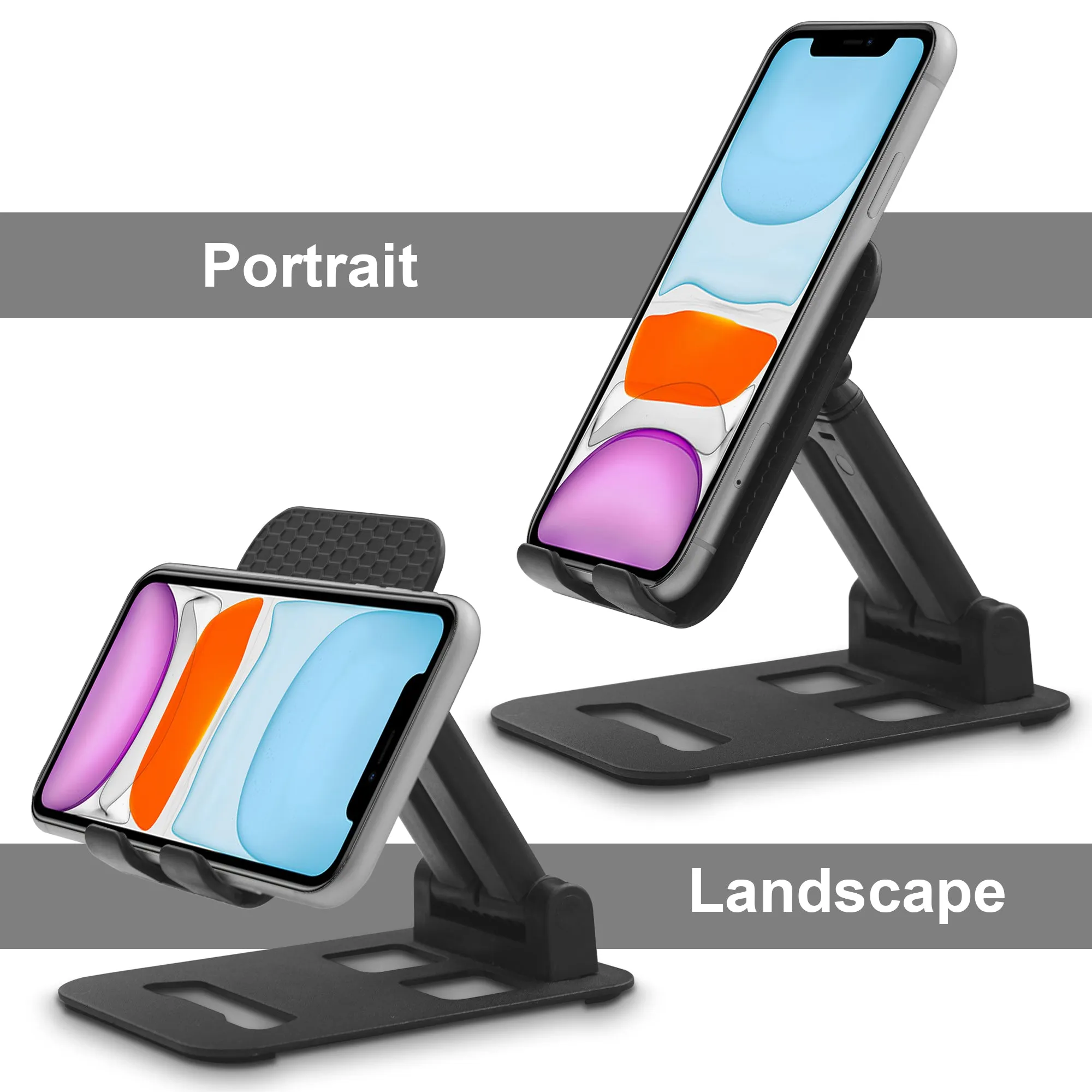 Metal Adjustable Mobile Phone Foldable Holder Stand