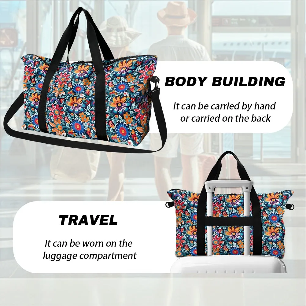 Mexican Floral Lightweight luggage