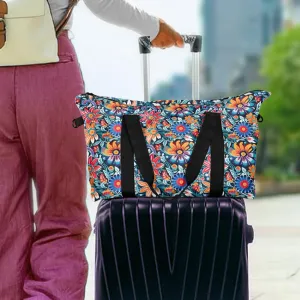 Mexican Floral Lightweight luggage