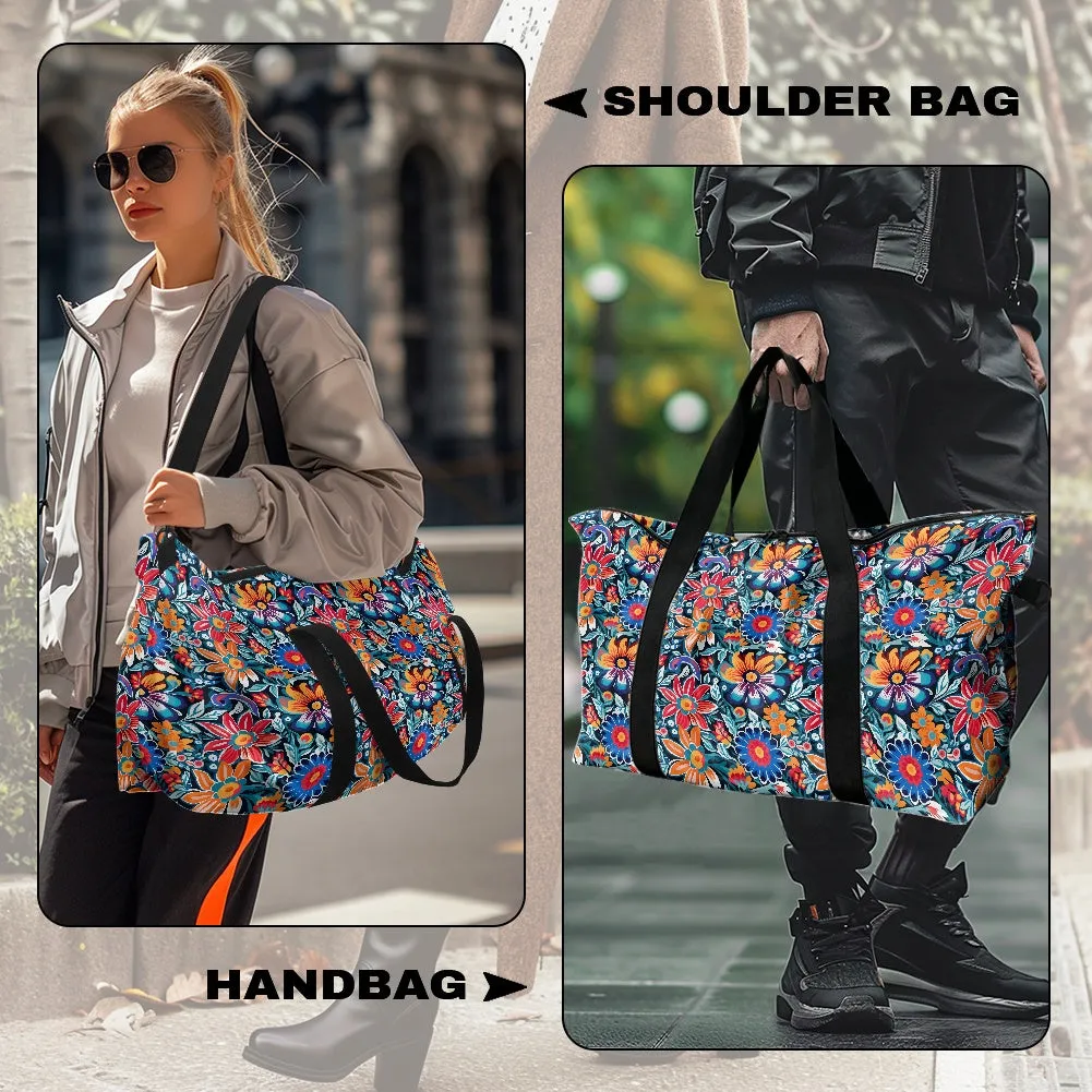 Mexican Floral Lightweight luggage
