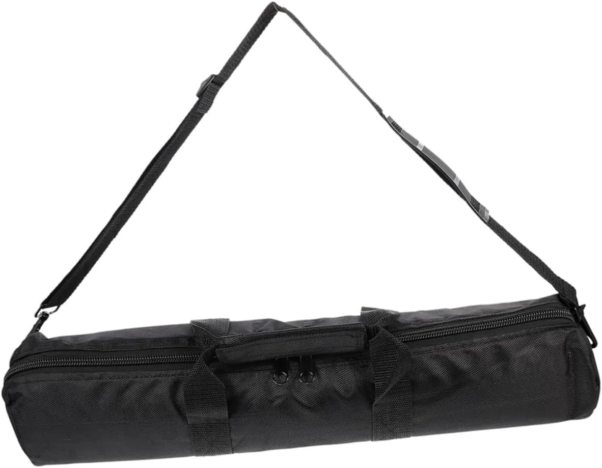 Mikikit Staff Storage Bag Mic Stand Bag Tripod Travel Case Tripod Carrying Case Black Water- Nylon Fabric
