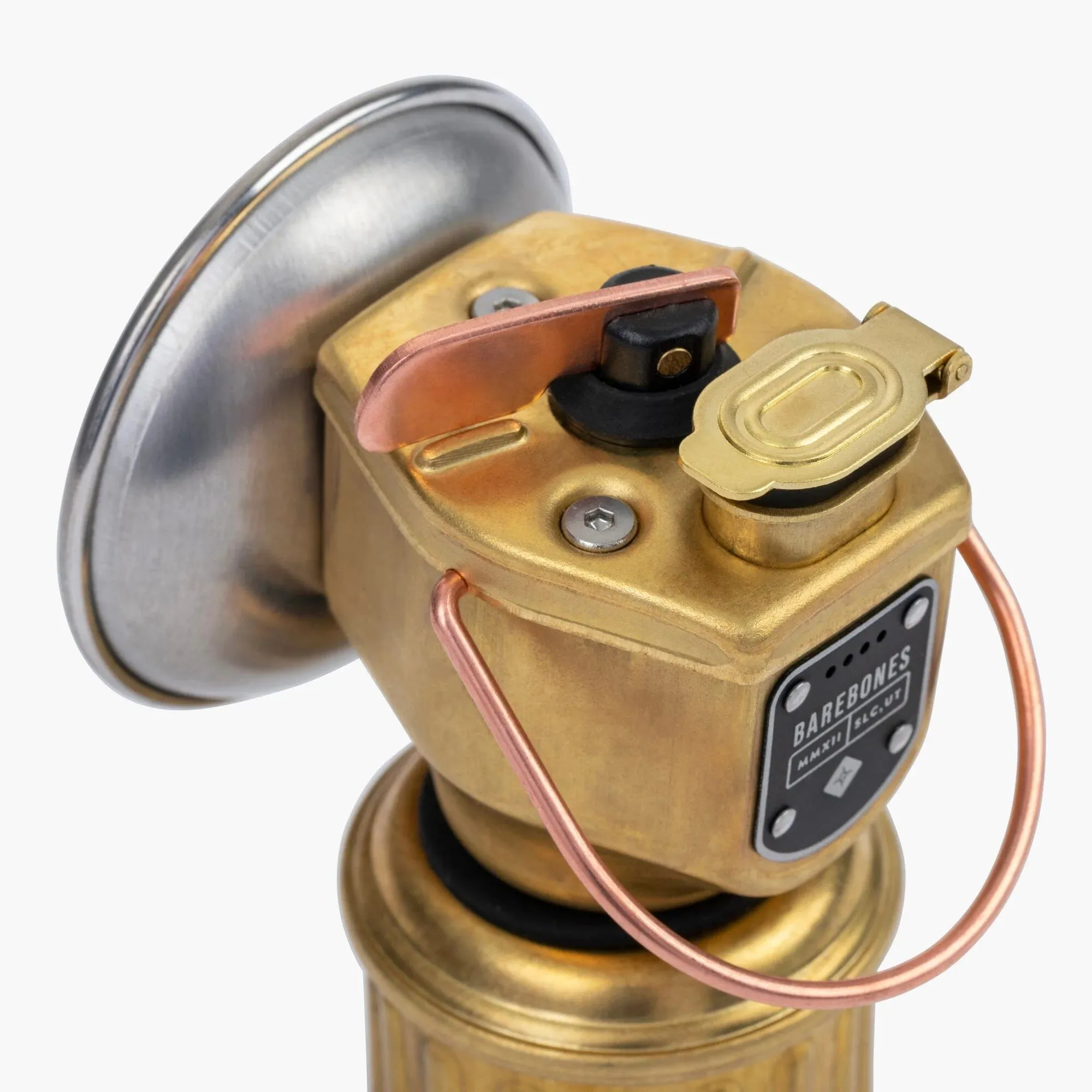Miners Lantern - Brass