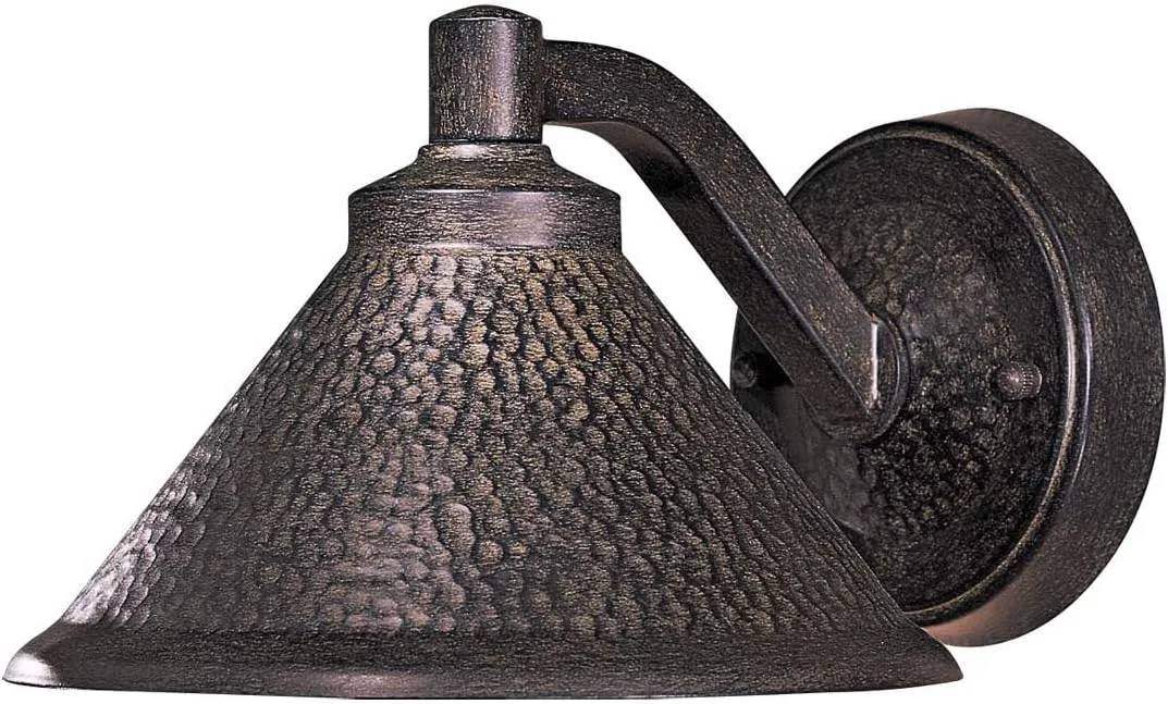 Minka Lavery Outdoor Wall Light 8101-A138, Kirkham Dark Sky Dark Sky Exterior Wall Lantern, 60 Watts, Bronze