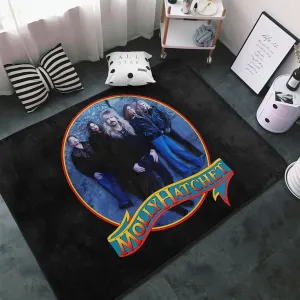 Molly Musics Hatchet Area Big Rugs Anti Slip Soft Floor Mat Rug for Bedroom Living Room Home Decor 60X39 inches