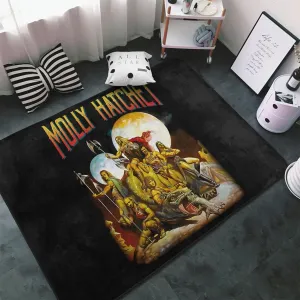 Molly Musics Hatchet Area Big Rugs Anti Slip Soft Floor Mat Rug for Bedroom Living Room Home Decor 60X39 inches