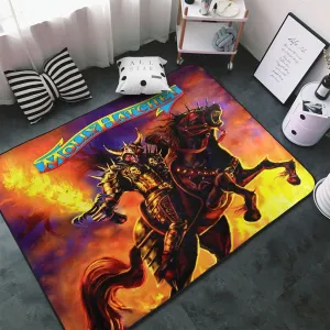 Molly Musics Hatchet Area Big Rugs Anti Slip Soft Floor Mat Rug for Bedroom Living Room Home Decor 60X39 inches