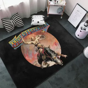 Molly Musics Hatchet Area Big Rugs Anti Slip Soft Floor Mat Rug for Bedroom Living Room Home Decor 60X39 inches