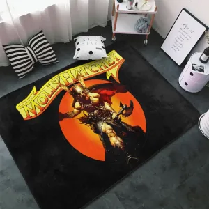 Molly Musics Hatchet Area Big Rugs Anti Slip Soft Floor Mat Rug for Bedroom Living Room Home Decor 60X39 inches