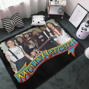 Molly Musics Hatchet Area Big Rugs Anti Slip Soft Floor Mat Rug for Bedroom Living Room Home Decor 60X39 inches