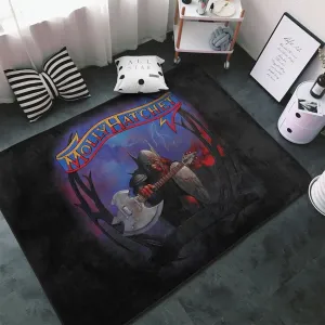 Molly Musics Hatchet Area Big Rugs Anti Slip Soft Floor Mat Rug for Bedroom Living Room Home Decor 60X39 inches