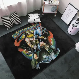 Molly Musics Hatchet Area Big Rugs Anti Slip Soft Floor Mat Rug for Bedroom Living Room Home Decor 60X39 inches