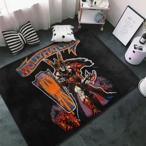 Molly Musics Hatchet Area Big Rugs Anti Slip Soft Floor Mat Rug for Bedroom Living Room Home Decor 60X39 inches