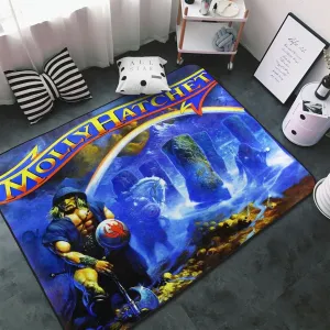 Molly Musics Hatchet Area Big Rugs Anti Slip Soft Floor Mat Rug for Bedroom Living Room Home Decor 60X39 inches