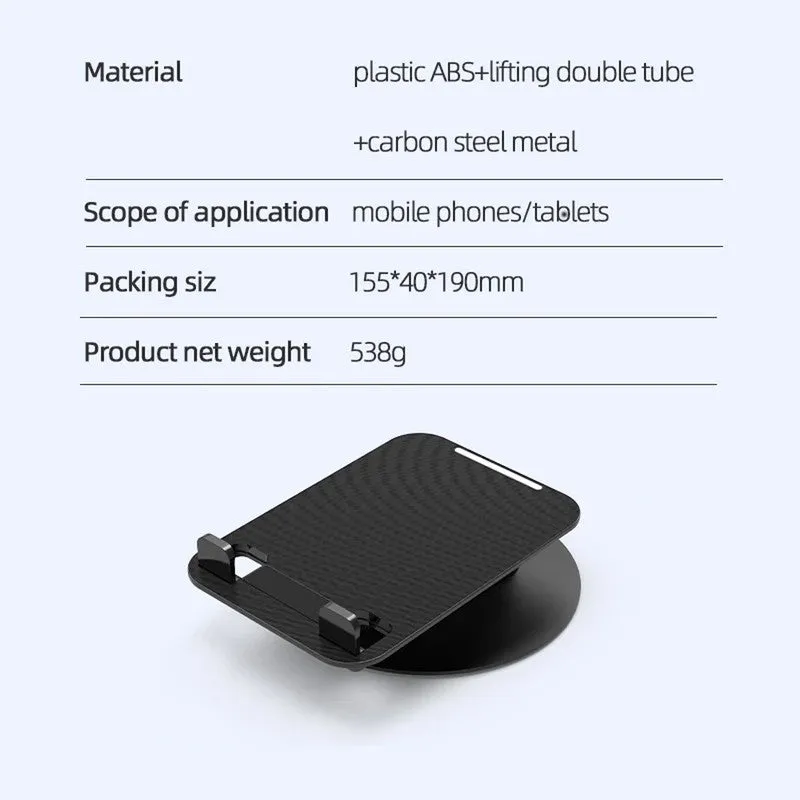 Multifunctional Mobile & Tablet Metal Stand Holder