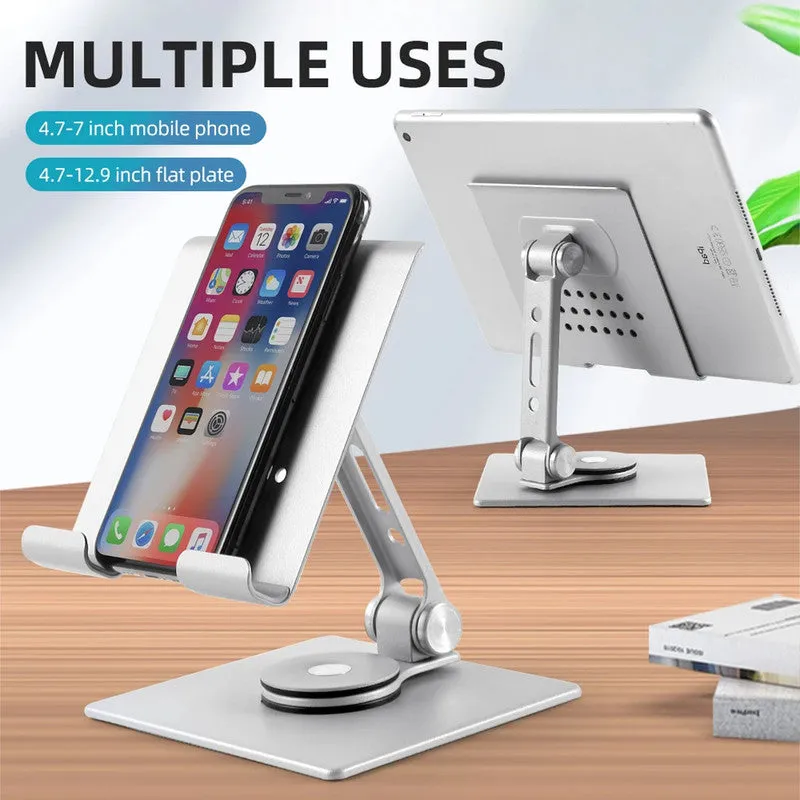 Multipurpose Adjustable Folding Metal Stand Holder for iPad, Tablet, Smartphones