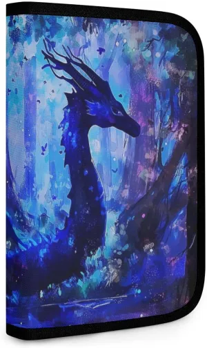 Mythical Dragon Folding Storage Bag Tools Storage Carrying Case Makeup Travel Case Portable Makeup Bag Organizer