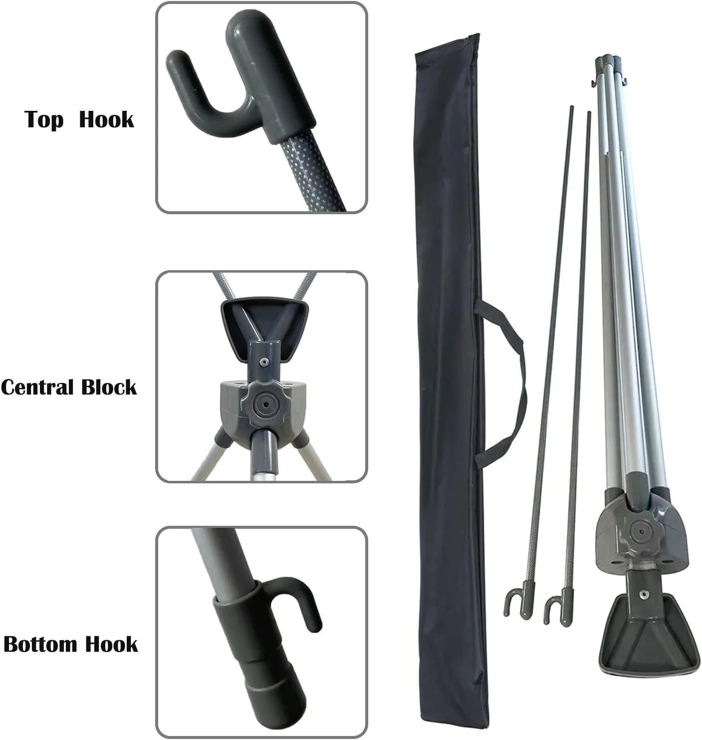 New & Premium Adjustable 36"x72" X-Frame Banner Stand Portable Travel Bag Trade Show Exhibition