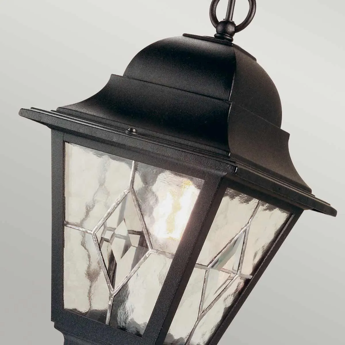Norfolk 1 Light Chain Lantern  | Black