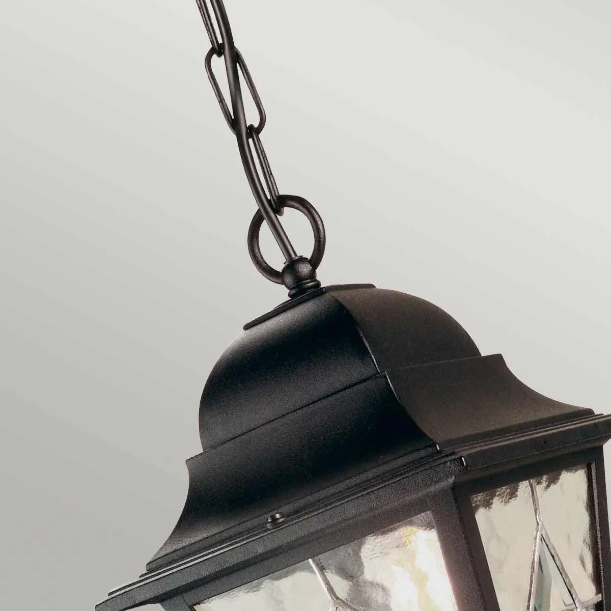 Norfolk 1 Light Chain Lantern  | Black