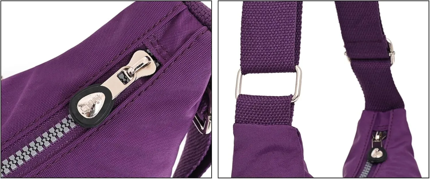 NOTAG Crossbody Bags for Women Multi-Pocket Casual Shoulder Handbags Lightweight Waterproof Purses and Handbags