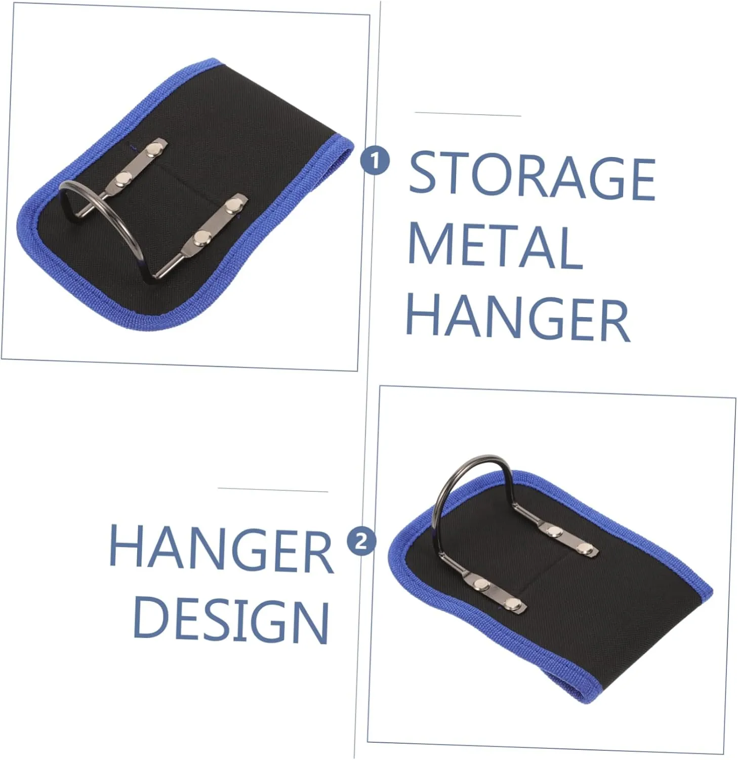 NUOBESTY Hammer Holder for Tool Belt Durable Hammer Loop Easy Tool Extraction Stable Storage for Wrench Spanner and Hatchet Heavy Duty Carrier