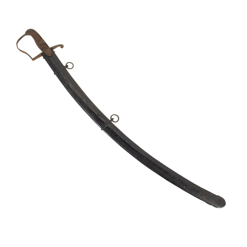 Original British Napoleonic Light Dragoon Saber with Scabbard P-1796