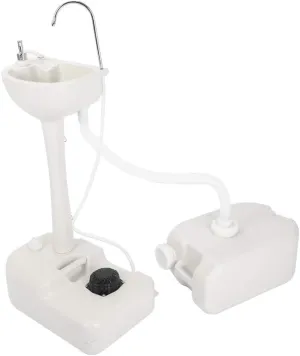 Outdoor Live Tools Hand Washing Station with Tank,Portable Camping Sink – Indoor/Outdoor Travel Hygiene Station with Basin Portable Sink Camping Ideal for Outdoor, Travel, RV, Boat, Camper,