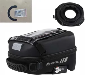 Password Fuel Tank Bag with Tank Adapter Ring Navigation Package Storage Bag For BMW R1200GS R1250GS Adventure ADV F750GS F850GS F900 X R S1000XR For DUCATI Multistrada For KTM 1050 1090 1190 1290
