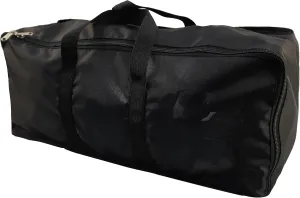 Patio Seat Cushion Storage XXL Bag 68x30x20 Inch with Waterproof Side Zipper for Outdoor Furniture Cushion Carrying Bag Black