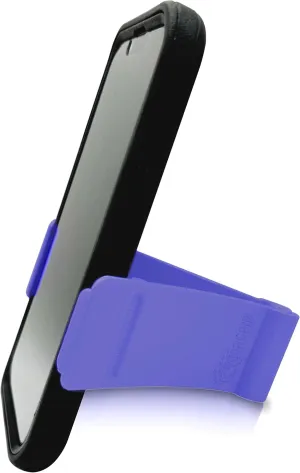 Phone Stand - Cell Phone Holder Stand for Desk Nightstand Kitchen - Compatible with iPhone, Android and Most Smartphones up to 6.8" on Width of Phone (Purple)