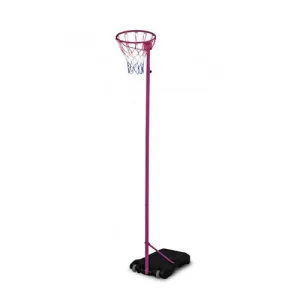 Pivot Portable Netball Stand Fuschia