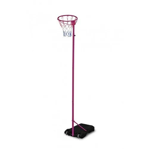 Pivot Portable Netball Stand Fuschia