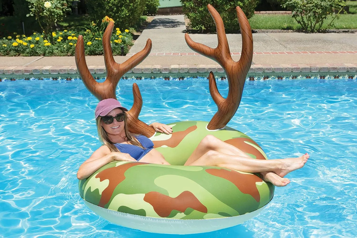 Poolmaster 48-Inch Inflatable Swimming Pool Party Float