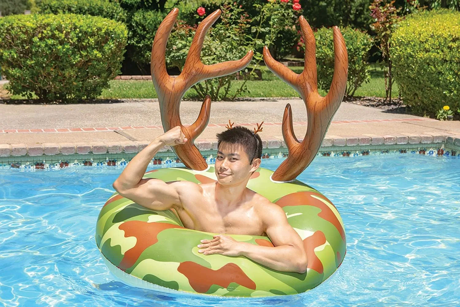 Poolmaster 48-Inch Inflatable Swimming Pool Party Float