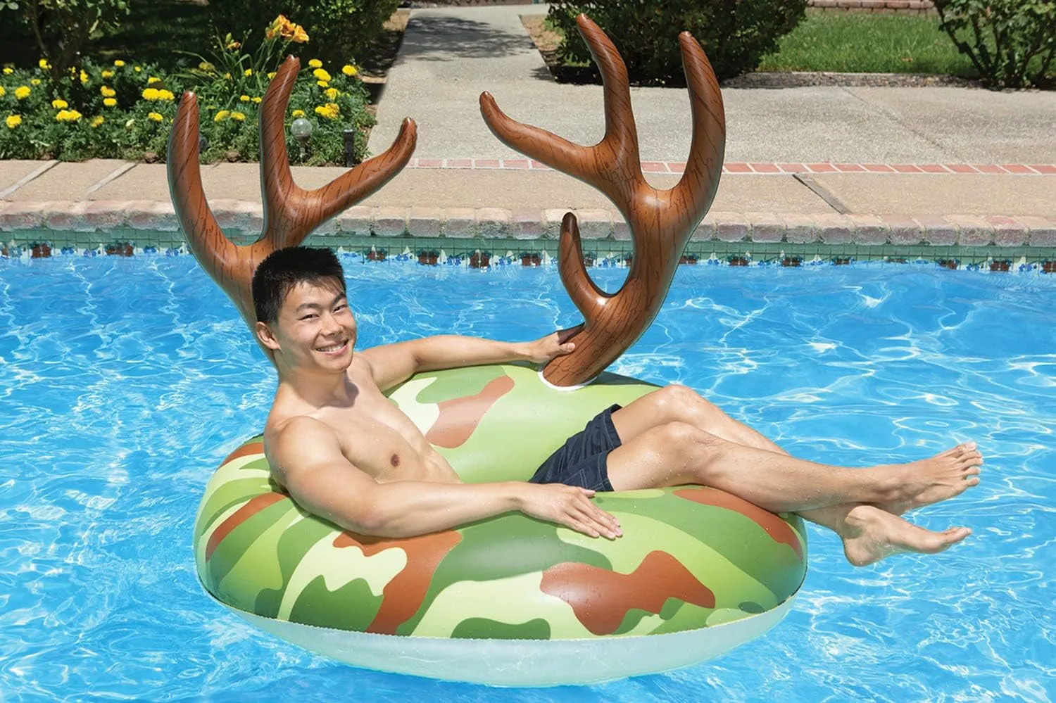 Poolmaster 48-Inch Inflatable Swimming Pool Party Float