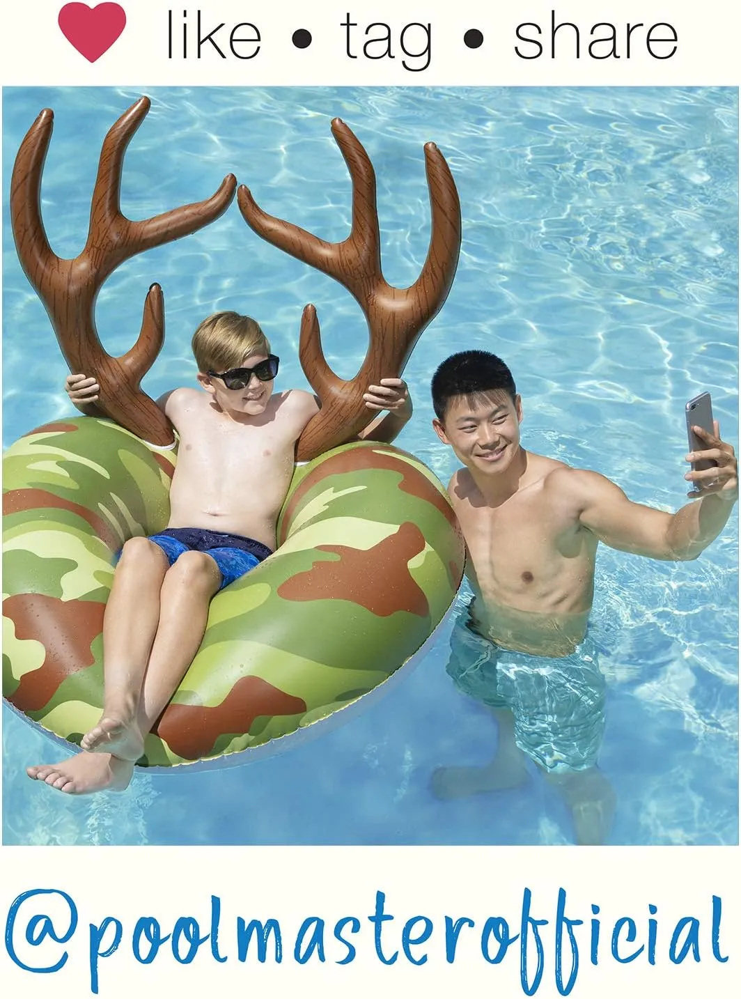 Poolmaster 48-Inch Inflatable Swimming Pool Party Float