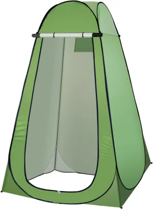Pop Up Privacy Shower Tent, Portable Changing Room Sun Shelter with Window for Camping and Beach, Portable Pop Up Changing Tent with Carry Bag