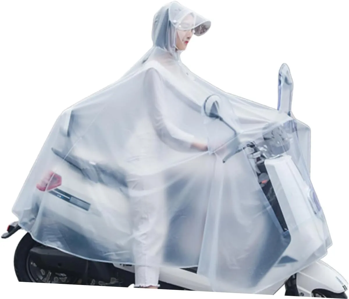 POPETPOP Outdoor Raincoat Cycling Rain Jacket Trench Adults Waterproof Men Rain Ponchos for Adult Practical