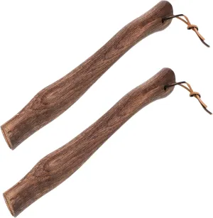 POPETPOP Practical Axe Handle Short Length for Mini Hatchet Replacement Wood Handle for Axe Comfortable Grip