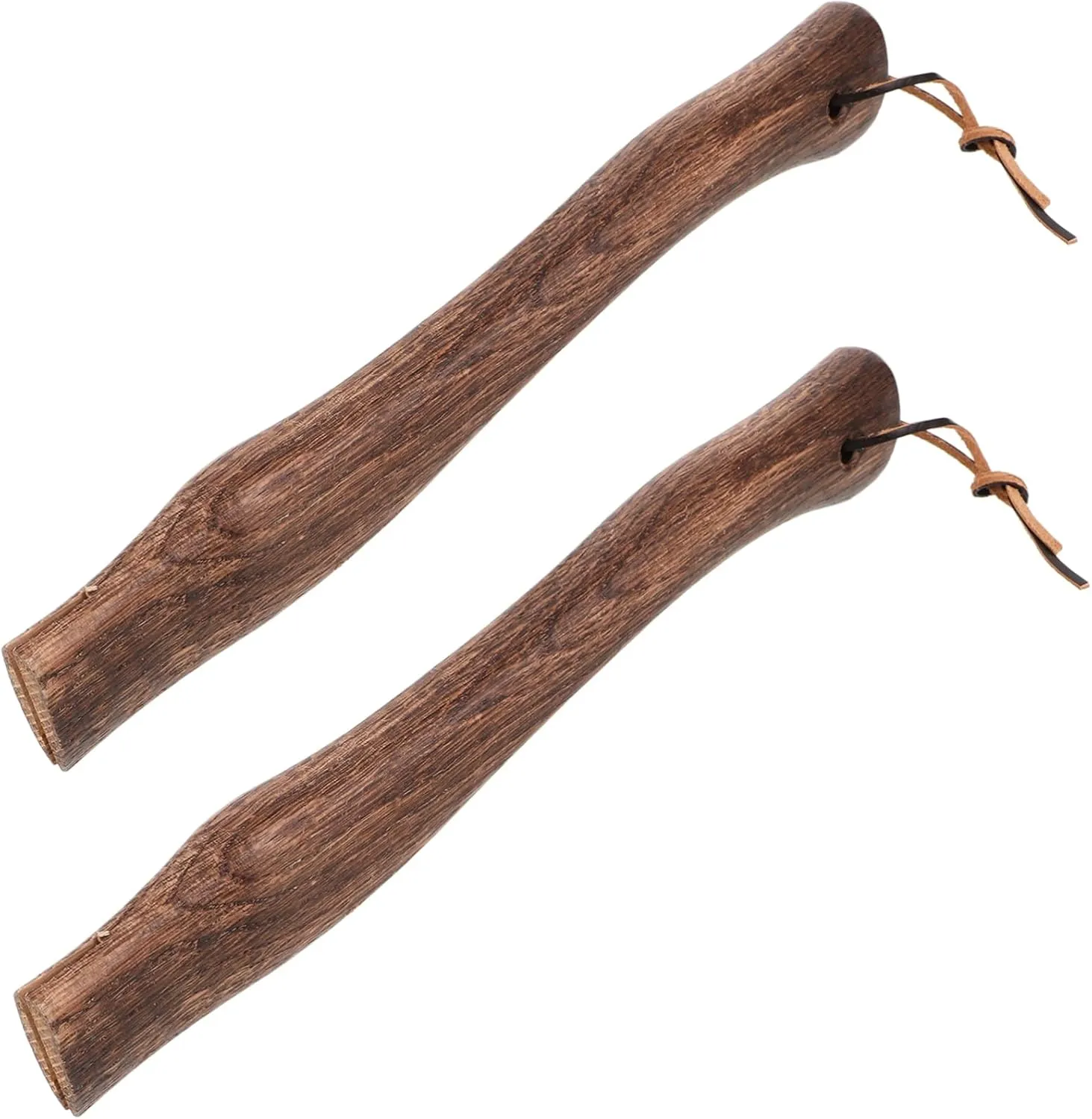 POPETPOP Practical Axe Handle Short Length for Mini Hatchet Replacement Wood Handle for Axe Comfortable Grip