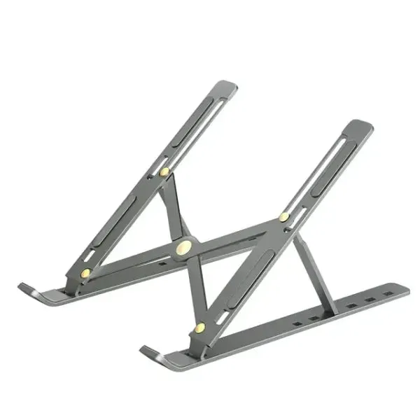 Portable Aluminum Laptop Stand – Foldable Notebook Holder for MacBook