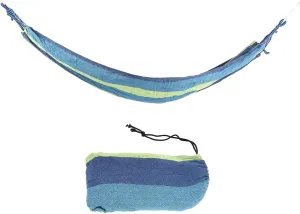 Portable Camping Hammock High Strength Lightweight Hammocks Indoor Outdoor Travel for Camping Backpacking (Blue)